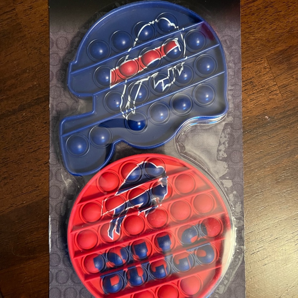 Brand New NFL Licensed‎ Buffalo Bills Popits